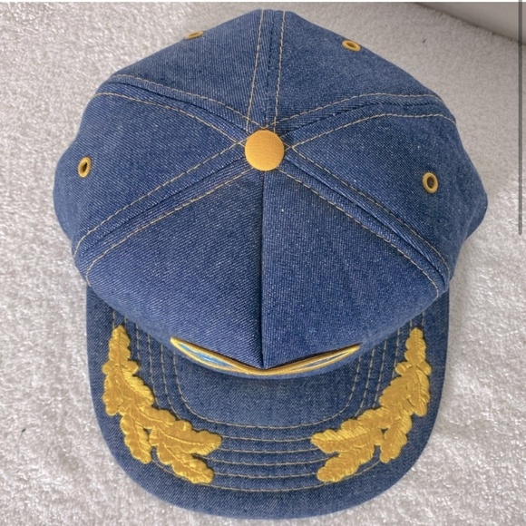 Vintage Denim Wald Bros. Trucking LTD Grimshaw Alta Snap Back Trucker Hat - Picture 3 of 11